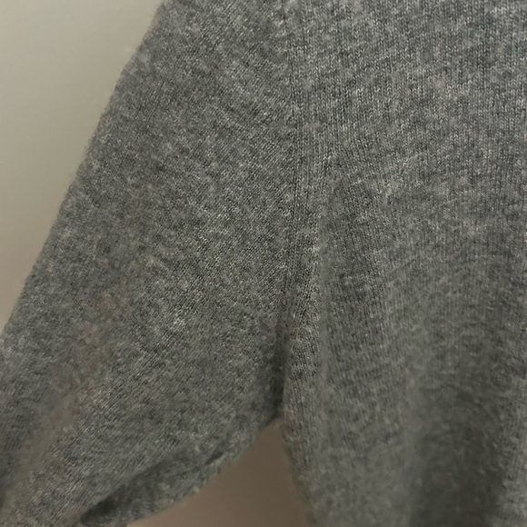 CODICE WOOL & CASHMERE GREY HALF ZIP JUMPER - Picture 5 of 12
